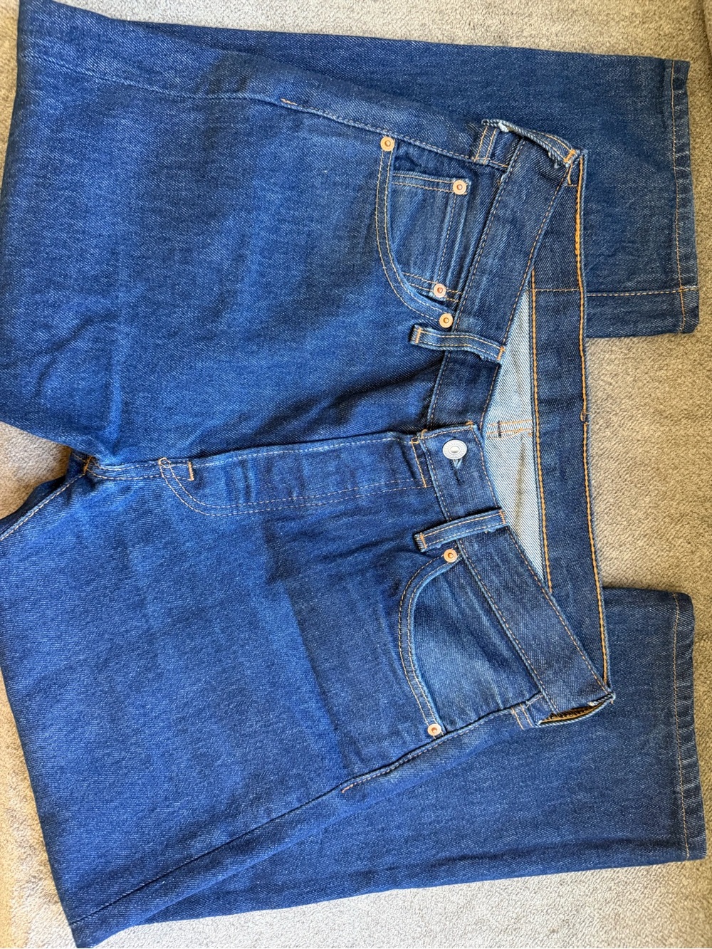 Classic High-Rise Women’s Jeans in Dark Blue Levi Strauss